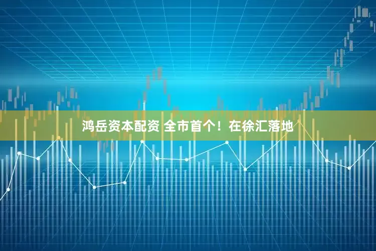 鸿岳资本配资 全市首个！在徐汇落地